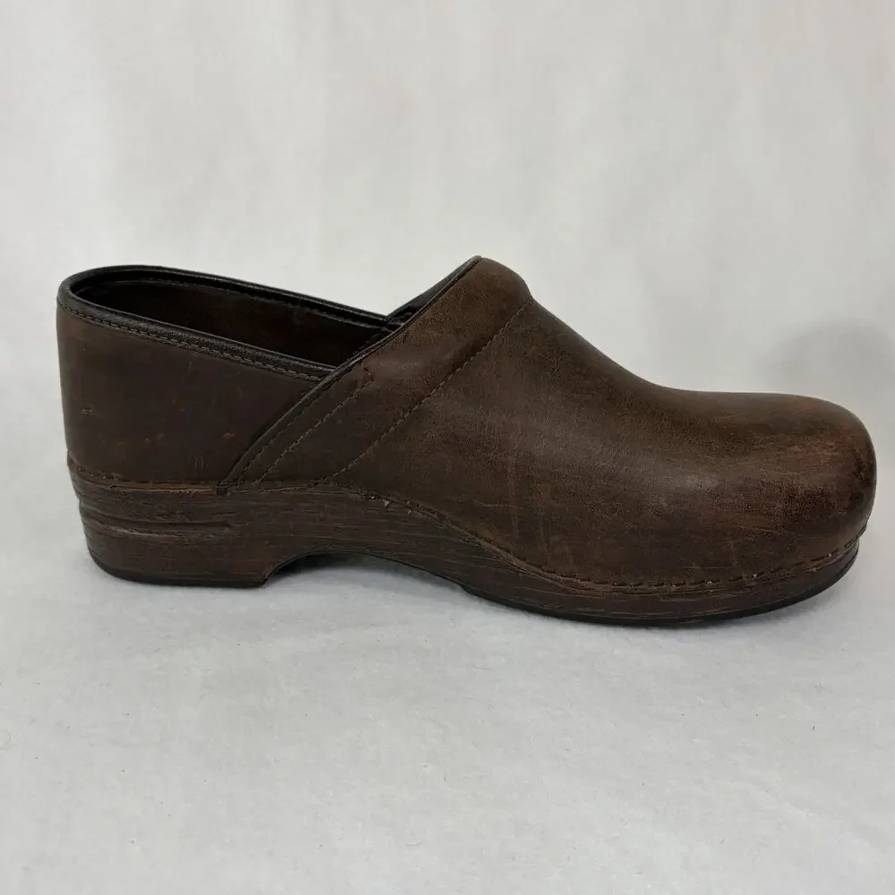 Dansko Men's XP 2.0 Professional Work Clogs Shoes Brown Oiled Size 45 US 11.5-12